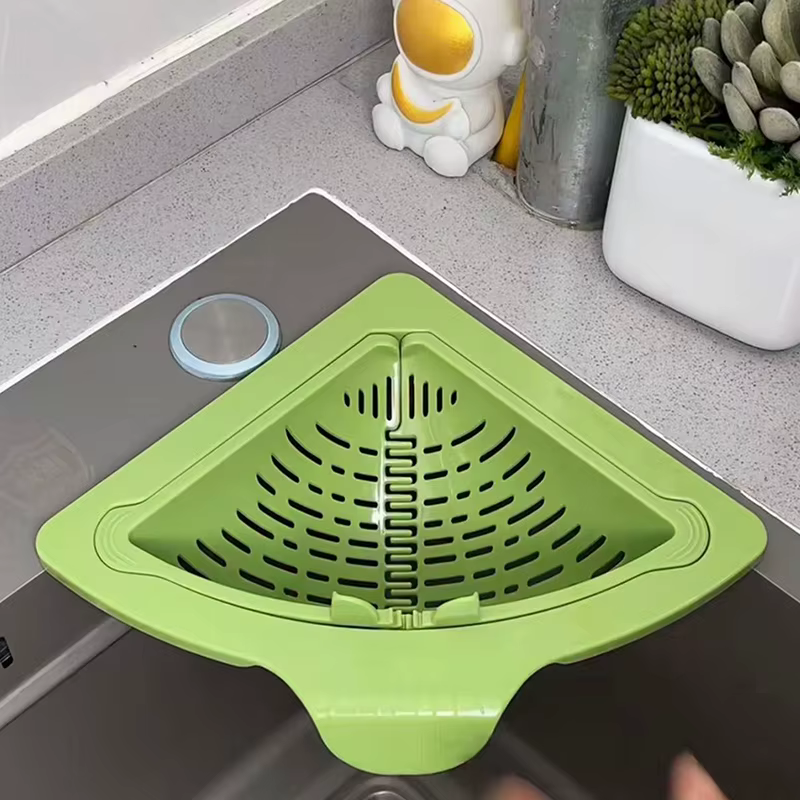 Panier de vidange d'évier de cuisine avec poignée, filtre à scories alimentaires, processeur de rési