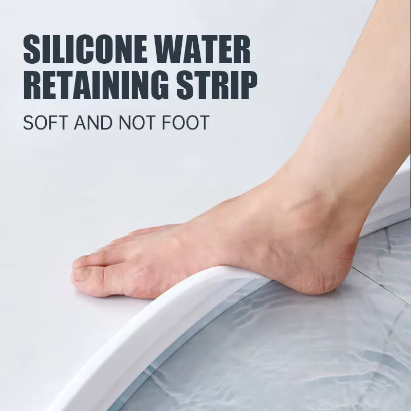 Bande de retenue d'eau pour toilettes, salle de douche, séparation humide et sèche, barrières d'eau 