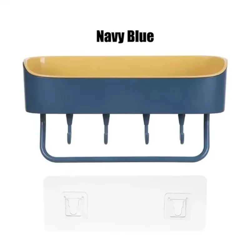 1 pièces salle de bain support de rangement multifonctionnel salle de bain mur sans poinçonnage supp