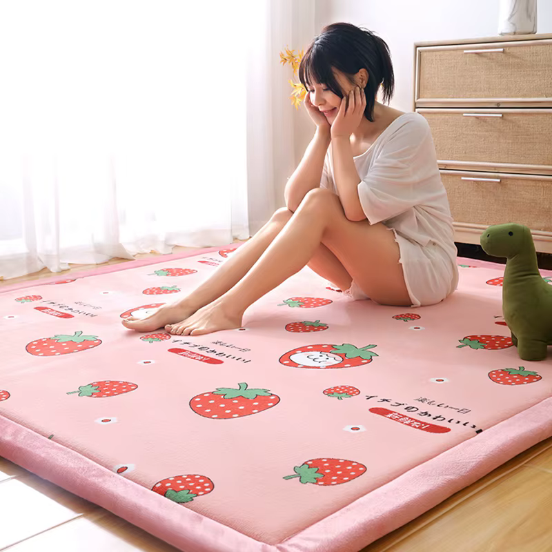 Optique-Tapis hypothécaire ami de 3cm pour chambre à coucher, salon, baie vitrée, virus, frêne, cham