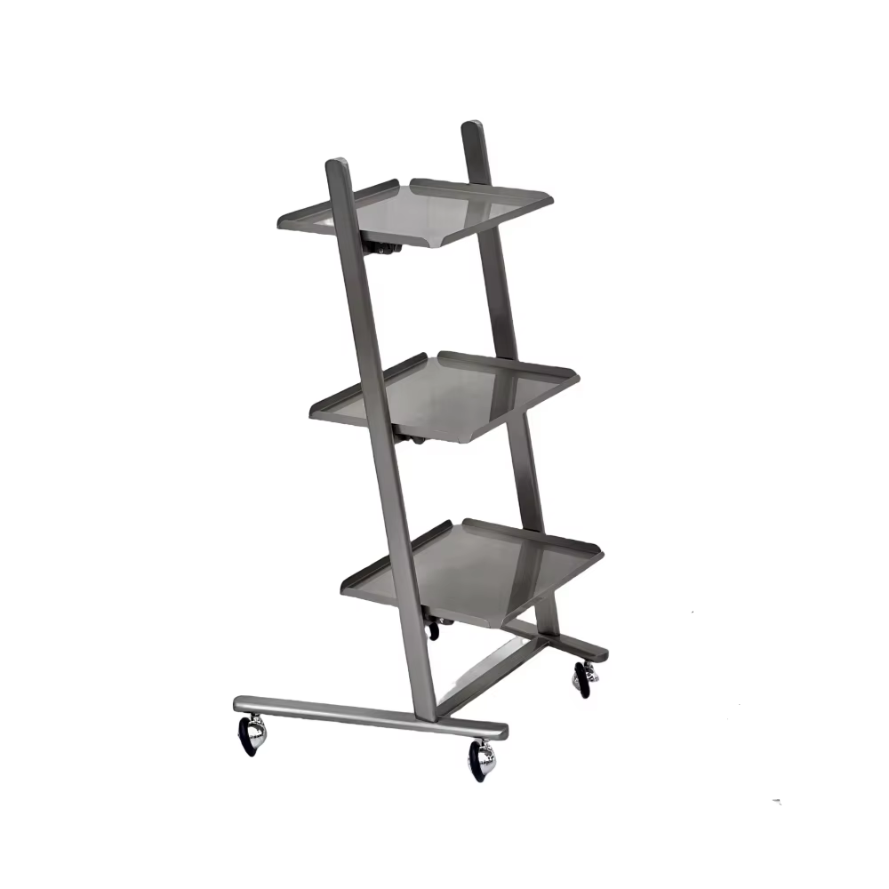 Chariot de Salon multifonctionnel, Design Mobile pliable avec tiroirs verrouillables pour outils de 
