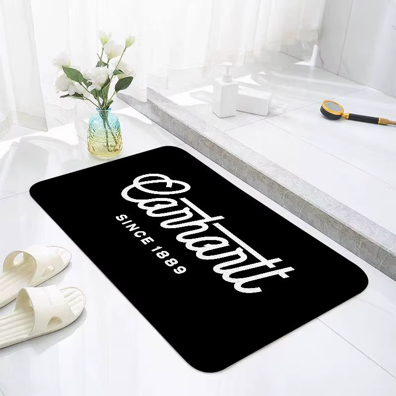 Tapis de sol C-Carhartts, tapis de lavage pour la maison, tapis antidérapant pour la décoration du s