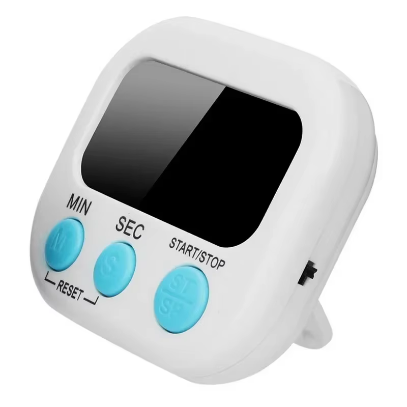 Mini minuterie de cuisine numérique à grands chiffres, alarme forte, support magnétique avec grand é