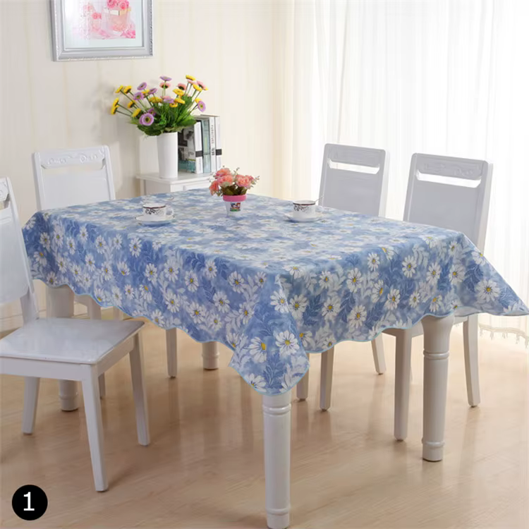 Nappe de jardin rectangulaire carrée imperméable, toile cirée, couverture de table de gril, imperméa