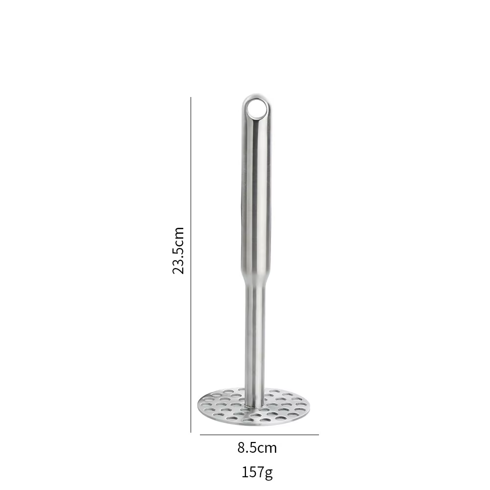 Presse à boue de pommes de terre violettes, outils de cuisine en acier inoxydable, rouleau manuel po