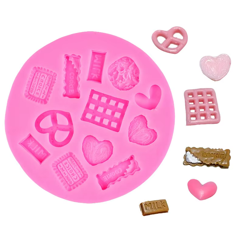 Moule en silicone pour strass au chocolat au lait au fromage, outils de décoration de gâteaux, bonbo