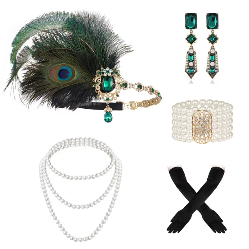 Ensemble d'accessoires évasés pour femmes et filles, tenue de costume Sby de testostérone, accessoir