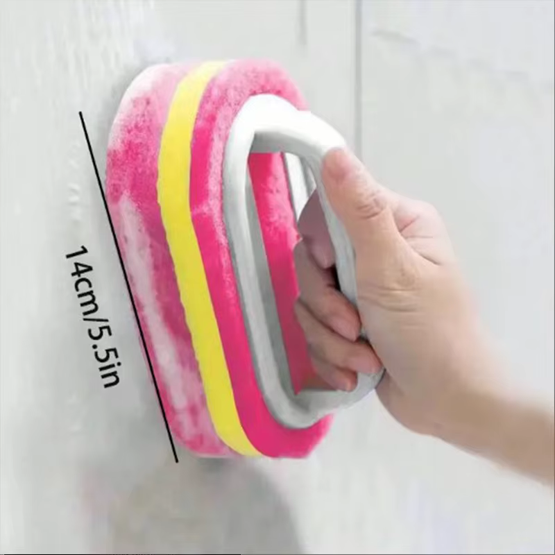 Éponge épaisse pour le nettoyage des carreaux de salle de bain, outil de nettoyage domestique pour l