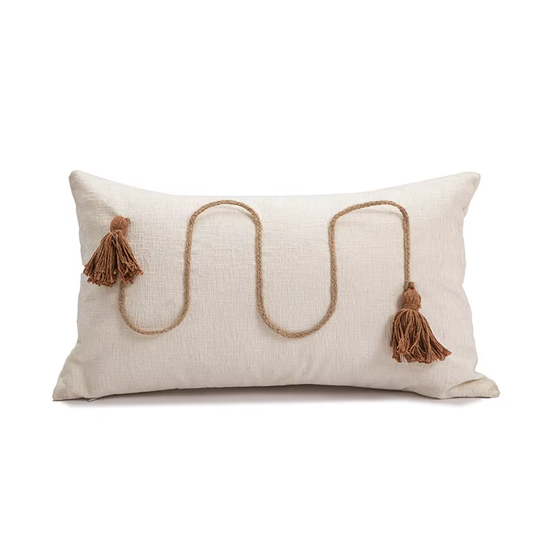 Housse de coussin de noël en forme de nouveauté moderne, taie d'oreiller en peluche brodée de père n