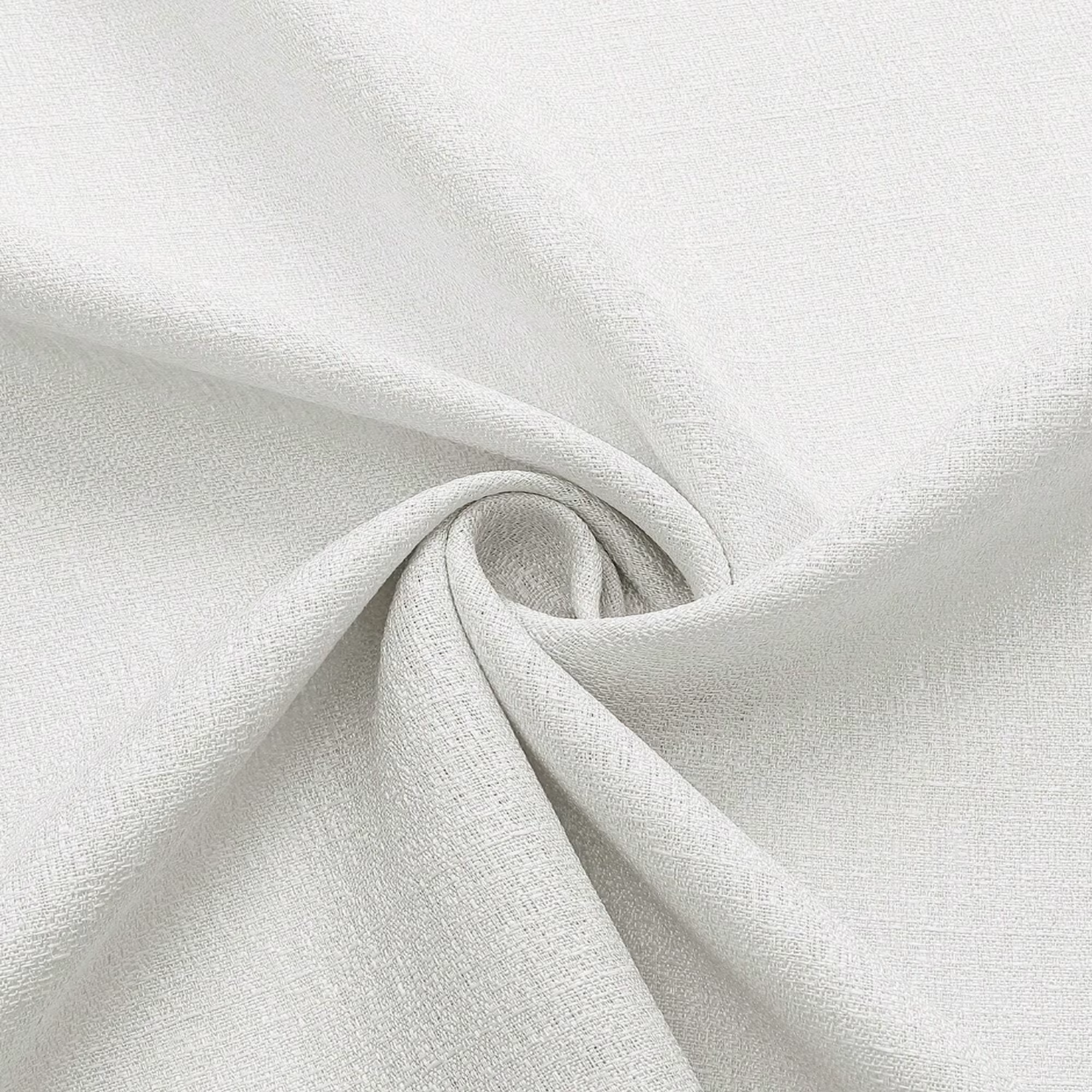 Voile semi-occultant en lin blanc, haute respirabilité, filtre la lumière, rideaux prêts à poser, st
