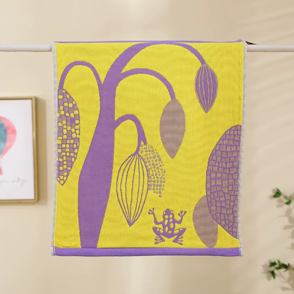 Grande serviette à main de haute qualité 34x40cm, 4 couches de gaze de coton, serviette de cuisine à