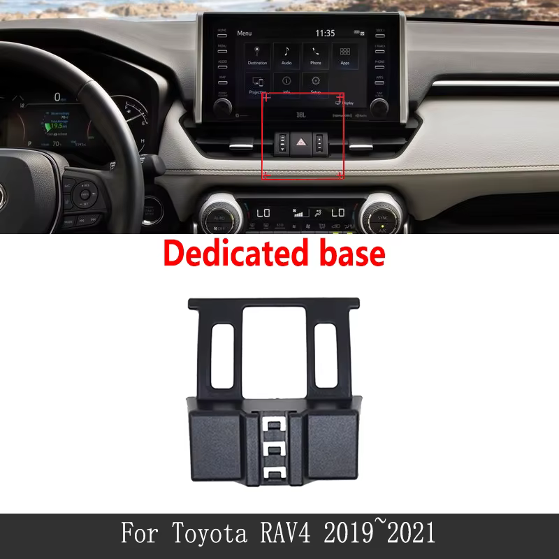 Support de téléphone portable de voiture pour Toyota, RAV4 XA50, accessoires 2022 2019 ~ 2023, suppo