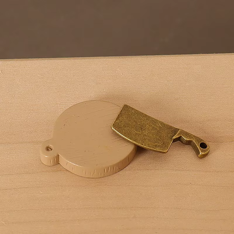 Mini couteau de cuisine modèle maison de beurre, ustensiles de cuisine, maison de courses, meubles d