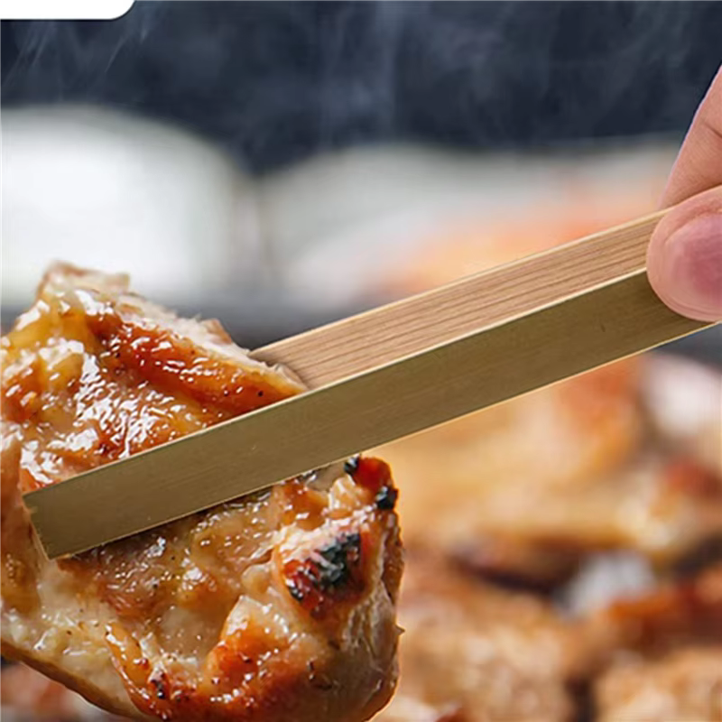 ABUN-pinces en bois pour la cuisson 240 pièces Mini pinces grille-pain, Mini pinces en bambou pour l