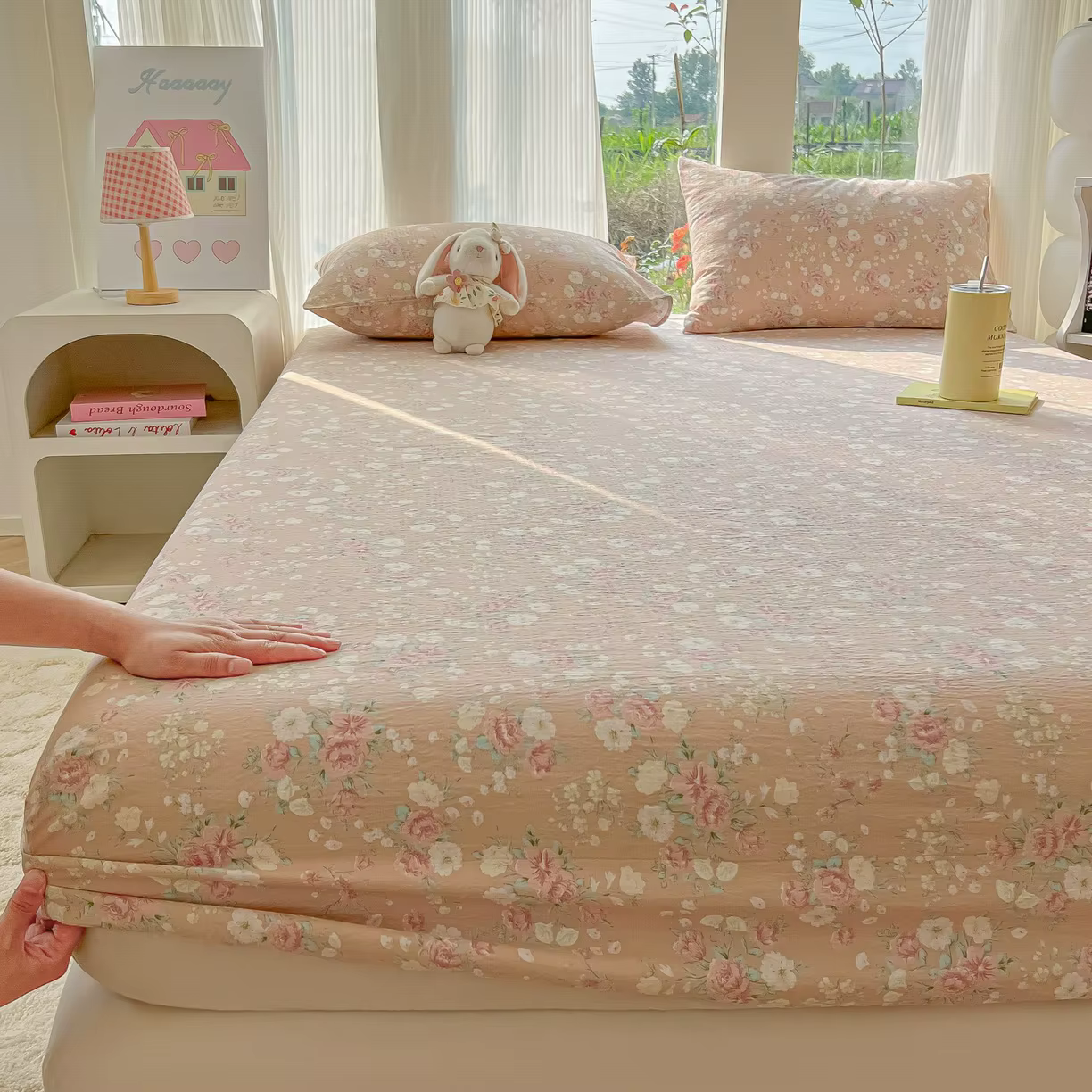 Drap-housse universel quatre saisons, housse de matelas antidérapante tout compris, housse anti-pous