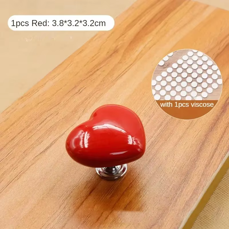 Bouton de chasse d'eau en forme de cœur pour toilettes, interrupteur de réservoir, décoration de sal