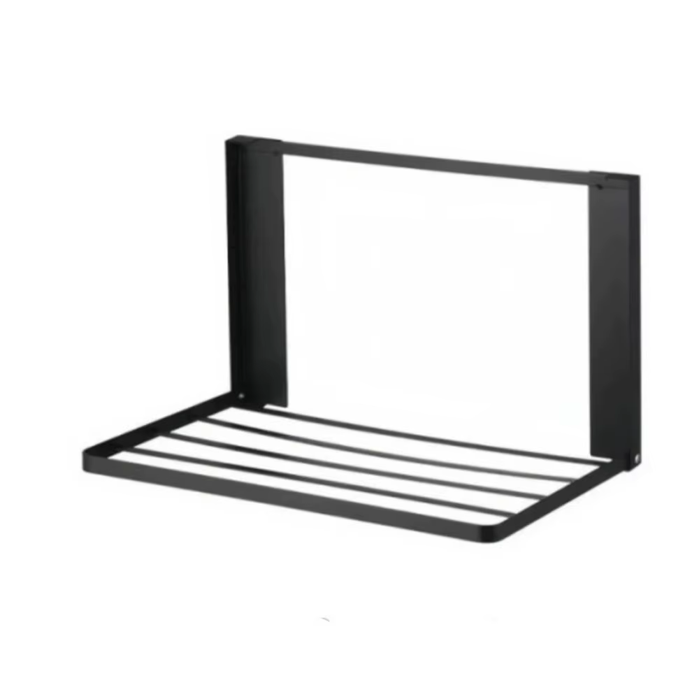 Étagère latérale magnétique pliable pour machine à laver, porte-vêtements robuste, gain de place, sa