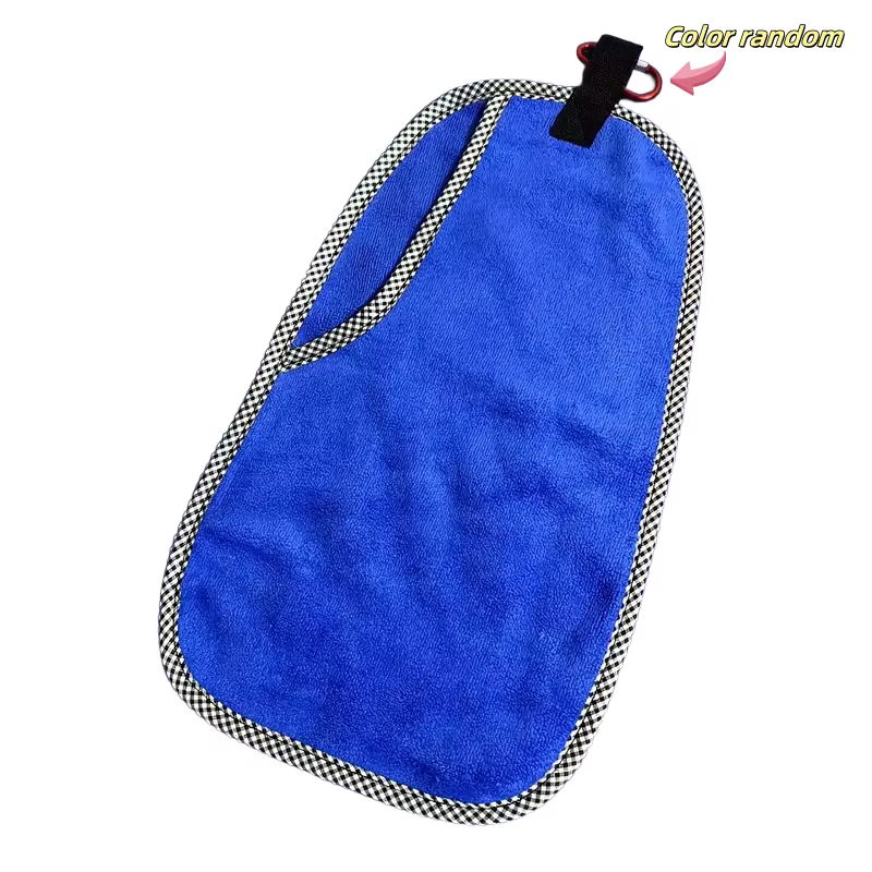 Serviette de nettoyage de poisson Double couche épaisse, serviette à main à séchage rapide avec bouc
