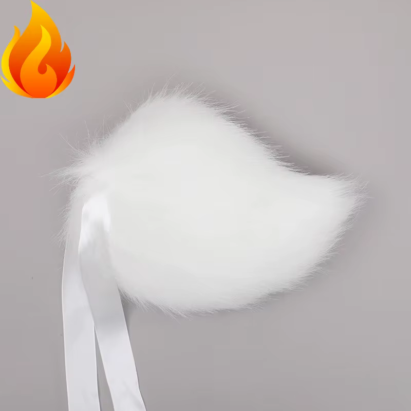 Queue de lapin moelleuse, accessoire mignon en fausse fourrure, queue d'animal pour femmes, Cosplay,