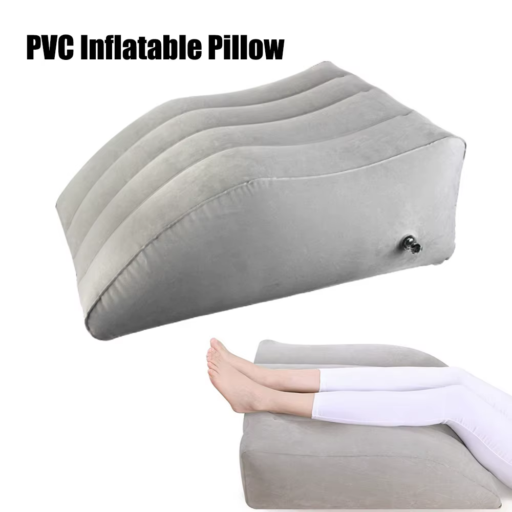 Oreiller gonflable pour les jambes, oreiller pour les pieds, pour les voyages, le Camping, le sommei
