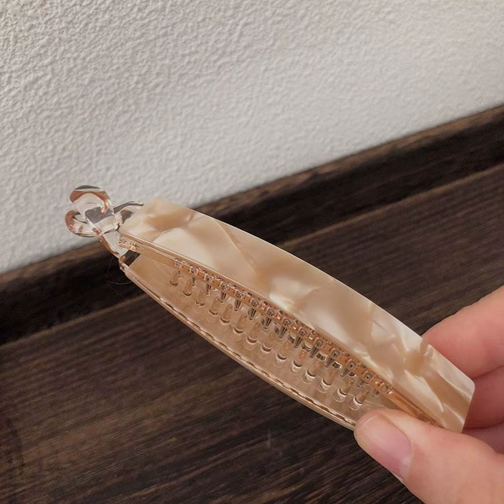 Accessoires DIY : Pinces à cheveux simples, pinces à queue de cheval coréennes en acétate, pinces ba