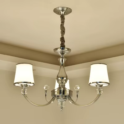 Style européen salon lustre atmosphère luxe cristal lustre maison chambre salle à manger lampe lustr