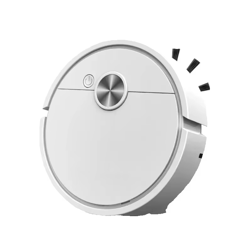 Robot de nettoyage intelligent 3-en-1, aspirateur 4000 Pa, forte aspiration, facile à utiliser, adap