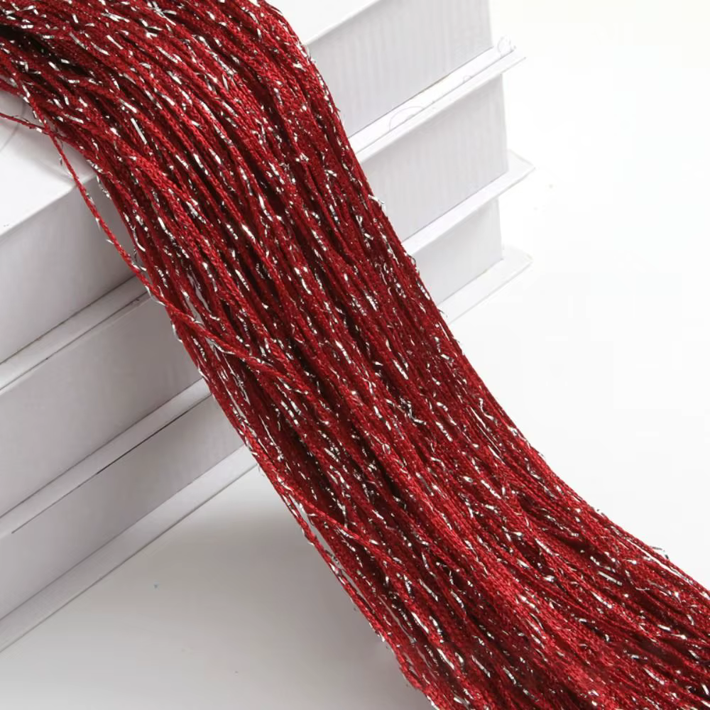 Panneaux de rideaux à cordes de 2m x 1m, écran anti-mouches de porte, rideaux perlés, filet de synch