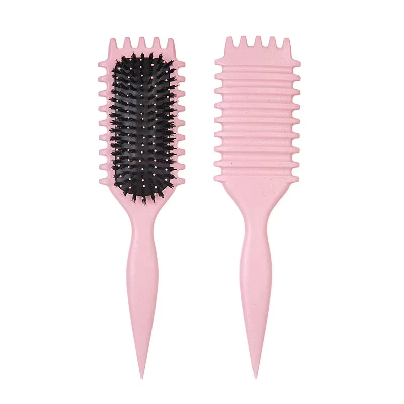 Ensemble de beauté pour cheveux, brosse à bonbons démêlante avec flacon pulvérisateur continu, Kit d