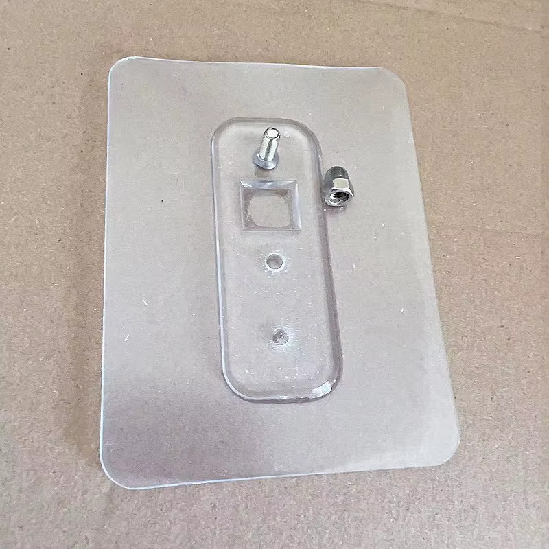 Support de rangement en plastique pour salle de bain, porte-shampooing, caddie de douche adhésif, sa