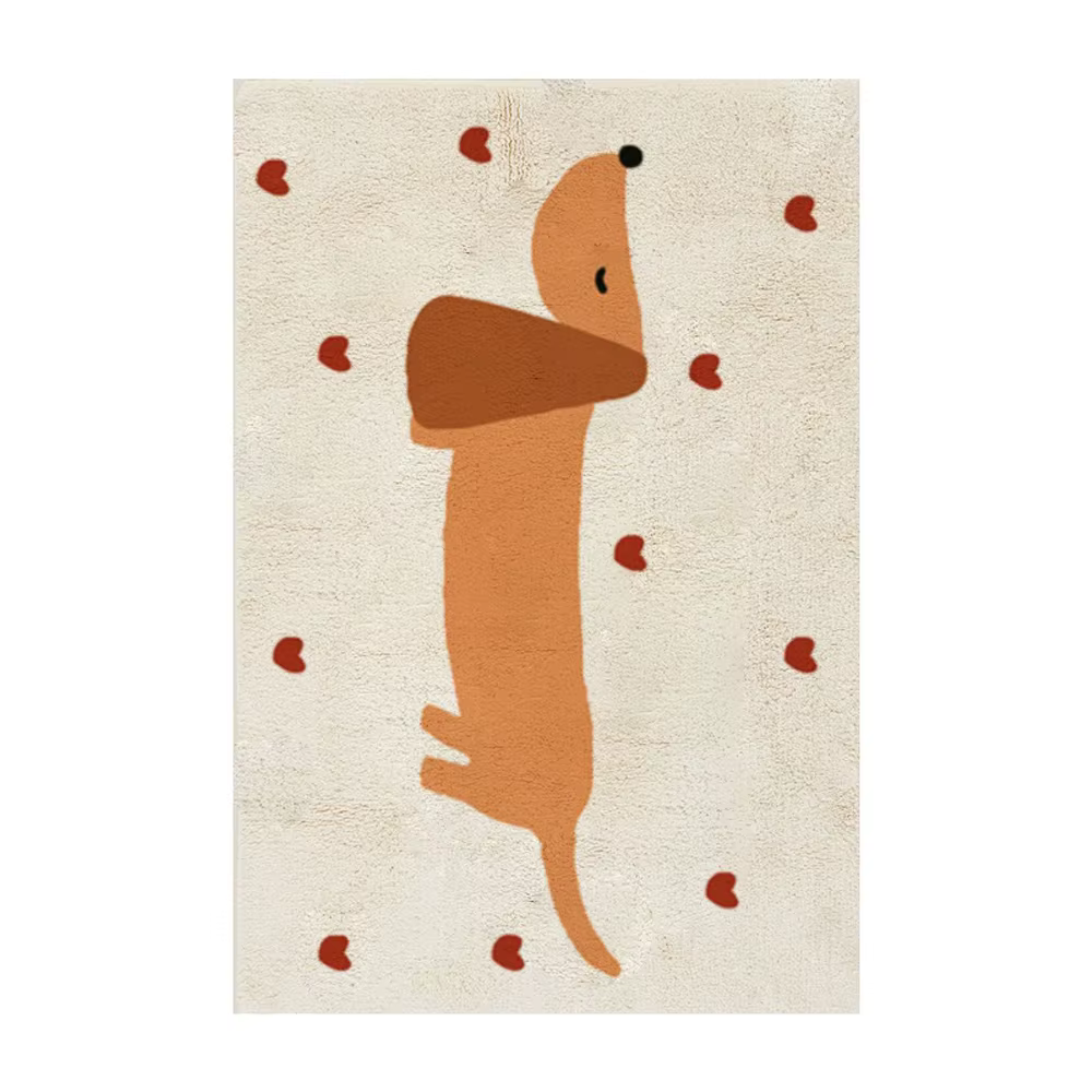 Tapis de sol en peluche doux et confortable pour la maison, tapis de salon, lit, bébé, salle d'étude