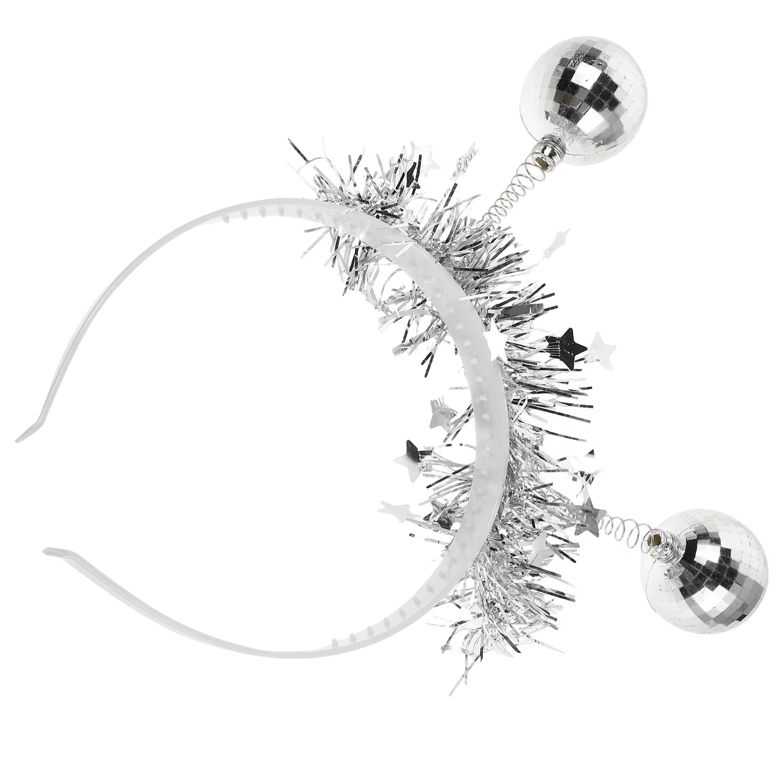 Serre-tête Disco Vintage Effet Miroir pour Fête, Accessoires de Costume, Accessoires Cheveux Disco, 