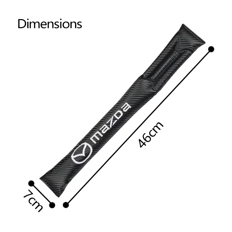 Coussinets de remplissage pour espace de siège Mazda – Cuir PU, accessoires de style de voiture anti
