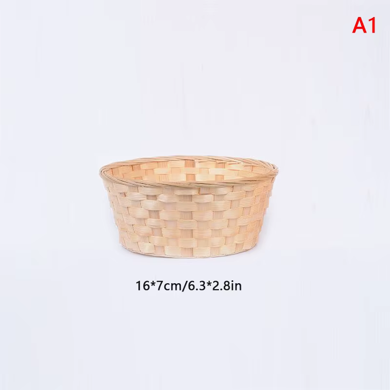 Mir à fruits en rotin fait à la main, panier de petit-déjeuner créatif, échelle de cuisson, stockage