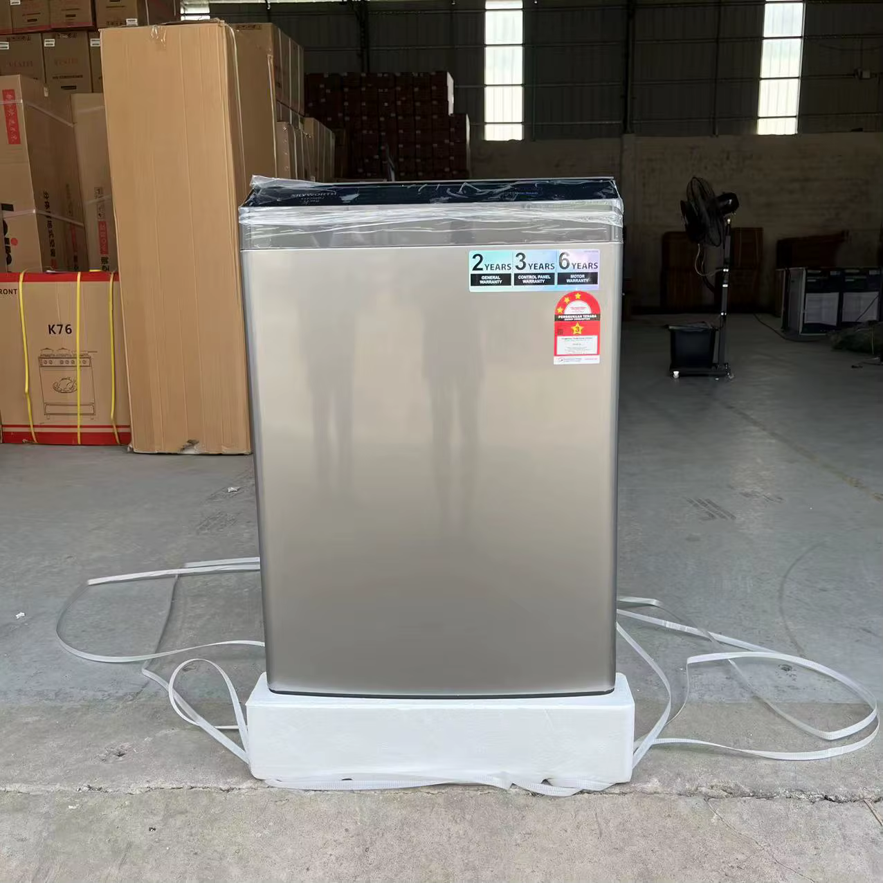 Lave-linge séchant entièrement automatique à chargement par le haut de 12 kg, machine à laver portab