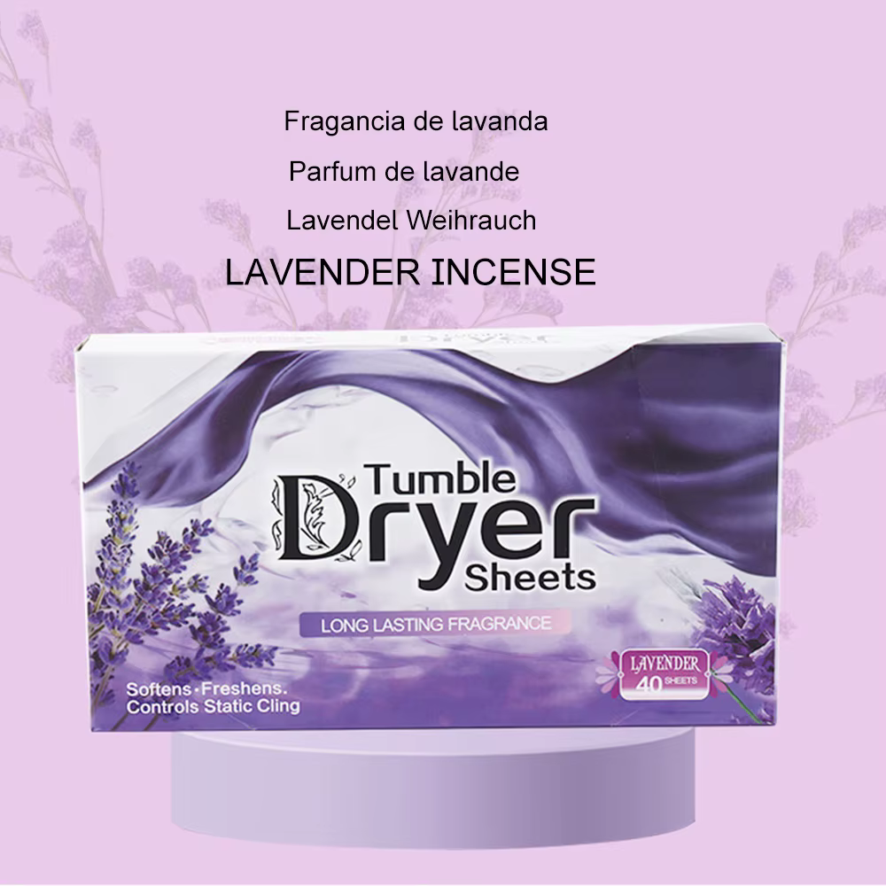 10 boîtes de 400 feuilles de sèche-linge, parfum longue durée pour vêtements, réduction statique, dé
