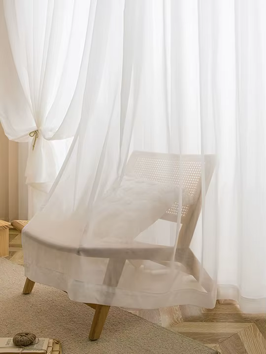 Rideaux occultants en coton et lin épais, pour chambre à coucher, salle à manger, luxe, moderne, per