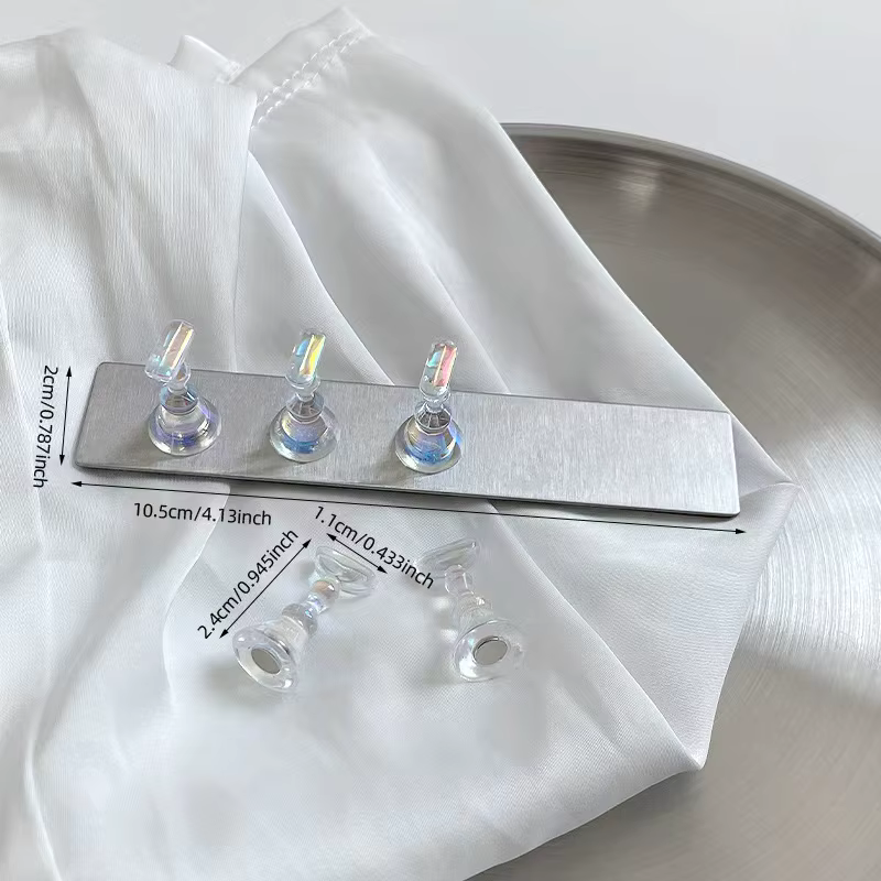 Support de présentation pour nail art, support pour faux ongles pour la pratique des novices, adapté