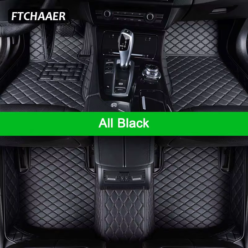 FTCHuto ER-Tapis de sol de voiture personnalisés pour KIT, tapis automatiques, accessoires de repose