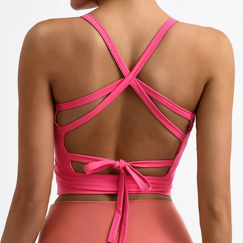 Cloud Hide-Soutien-gorge de sport pour femme, sous-vêtements d'entraînement, haut court, chemise de 