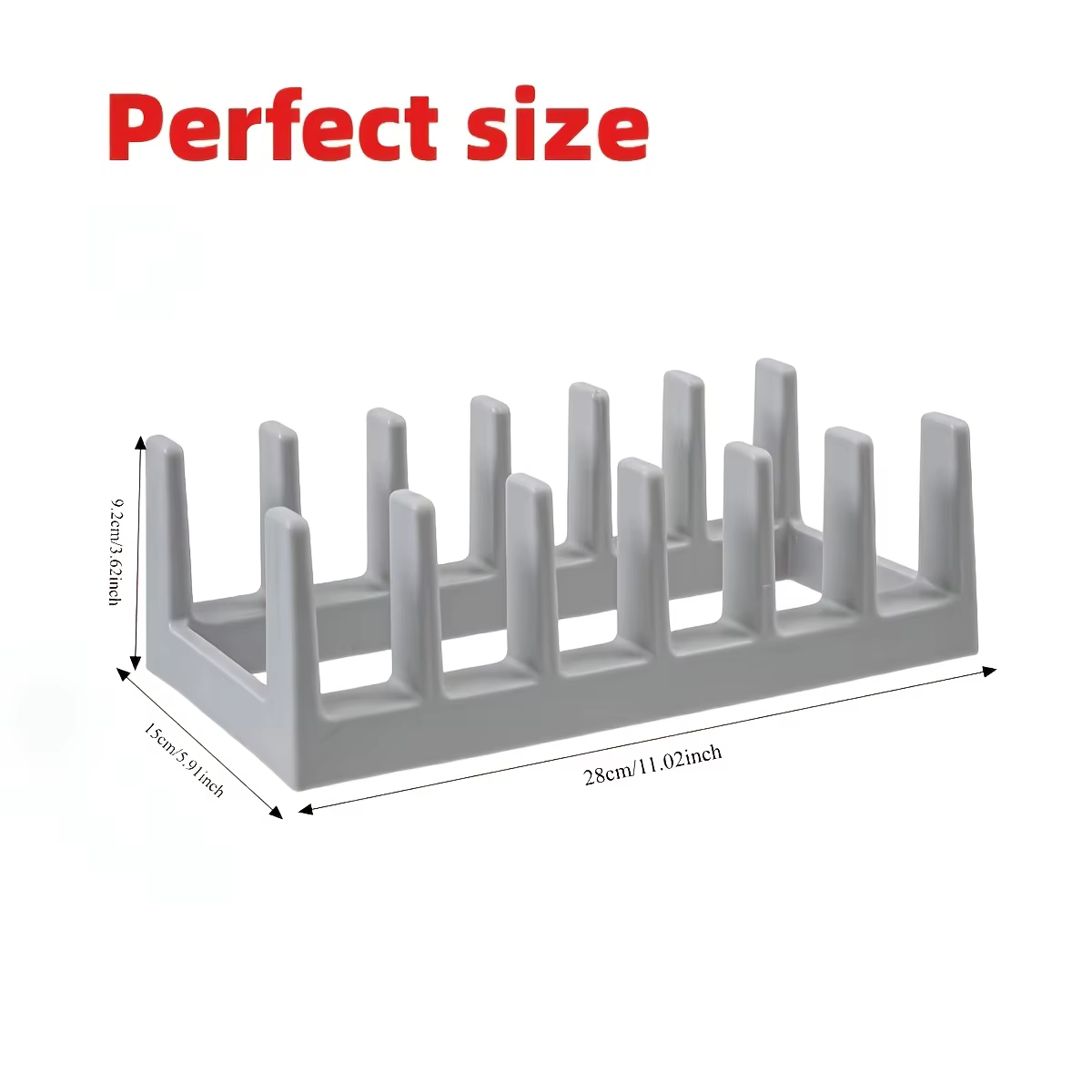 Étagère de rangement multifonctionnelle pour la cuisine, pour couvercles de casseroles, vaisselle, c