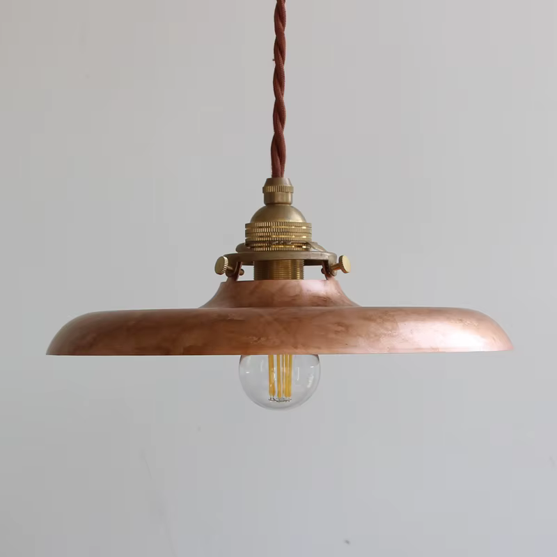 Lampe Suspendue Rétro en Fer de Style Américain, Luminaire Décoratif d'Nik, Idéal pour un Loft, un S