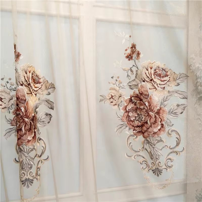 Rideaux Jacquard 3D personnalisés, décoration de villa, salon, chambre à coucher, cuisine, ombrage c