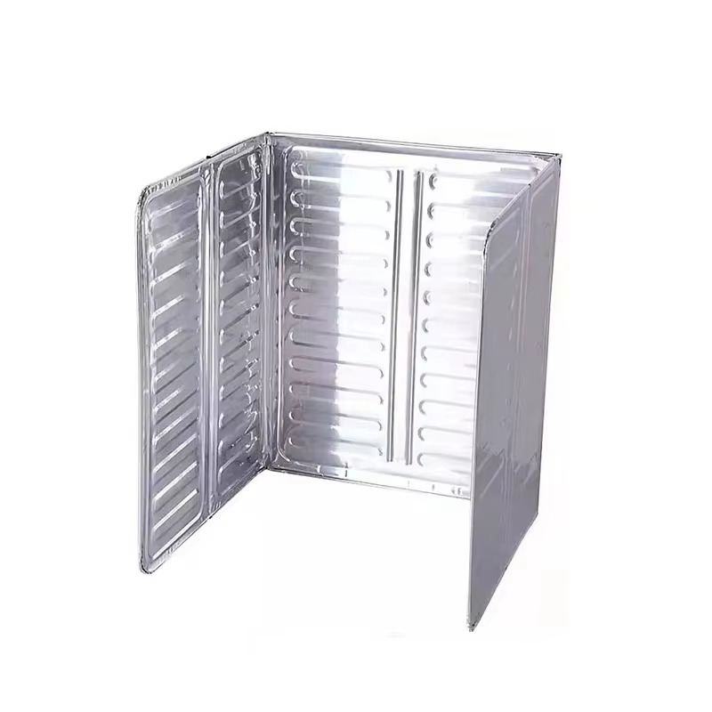 Plaque de déflecteur de cuisinière à gaz de cuisine pliable en aluminium, poêle Portable, écran de P