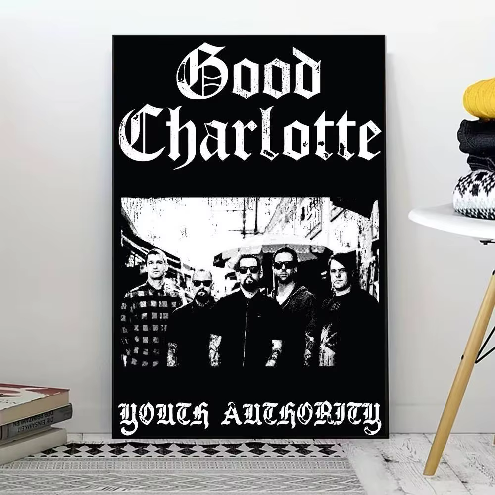 Affiche du groupe G-Good C-Charlotte pour une décoration moderne dans les bureaux à domicile, les ch