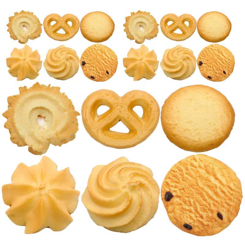 Faux biscuits, pâtisseries artificielles, Simulation alimentaire, présentoir de desserts réalistes, 
