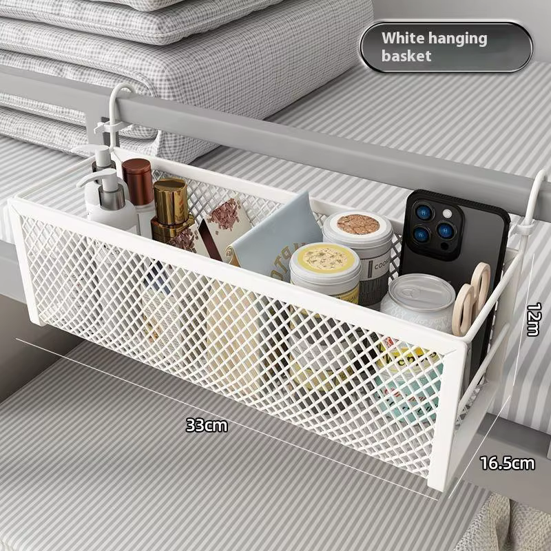 Support de rangement pratique pour lit de dortoir