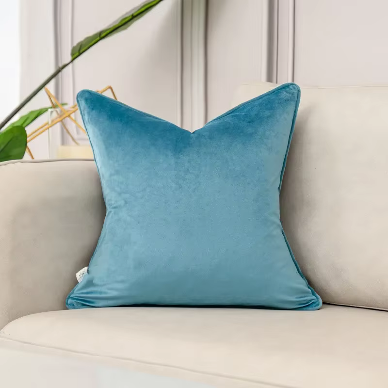 Housse de coussin de canapé gris de luxe pour salon, hôtel, housse de coussin décorative moderne, 30