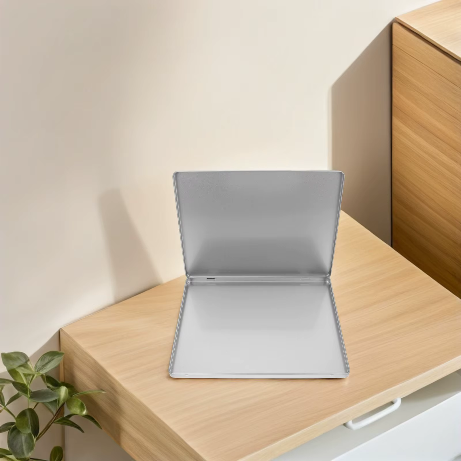 Boîte de rangement en fer A4 grande capacité, organisateur portable de documents, porte-reçus et pho