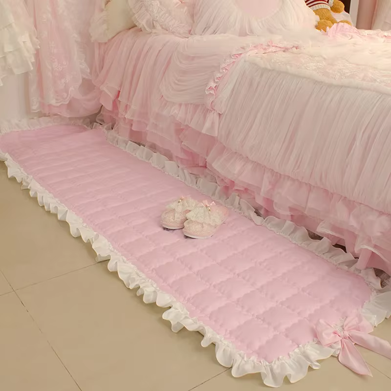 Tapis Super doux tapis romantiques pour salon nœud papillon tapis de salon tapis de chambre tapis de